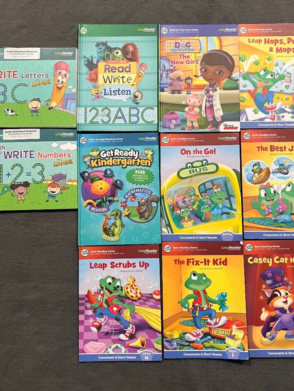 Lot Of Random Assortment Leap Frog Leap Reader Interactive Book(s) -11